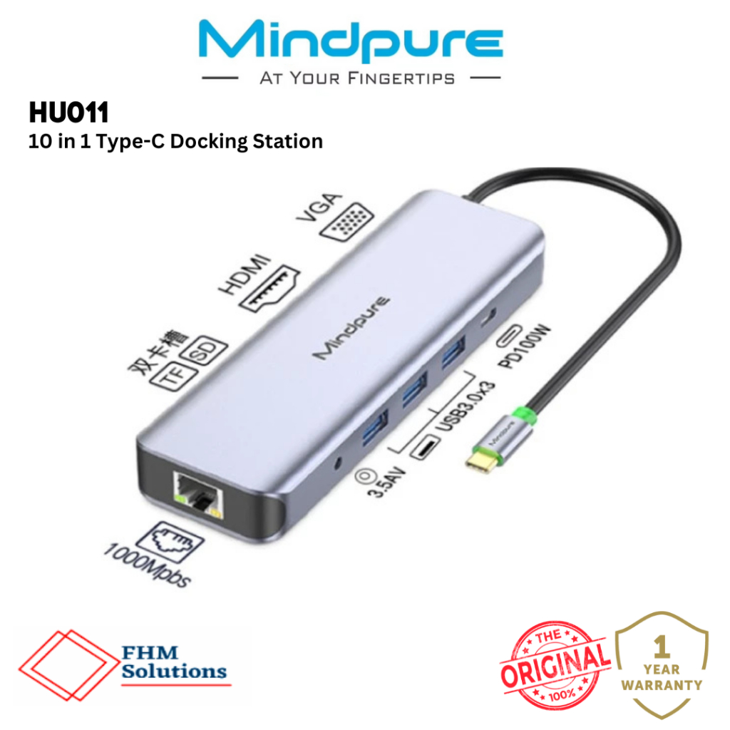 Type-C 10 in 1 Mindpure