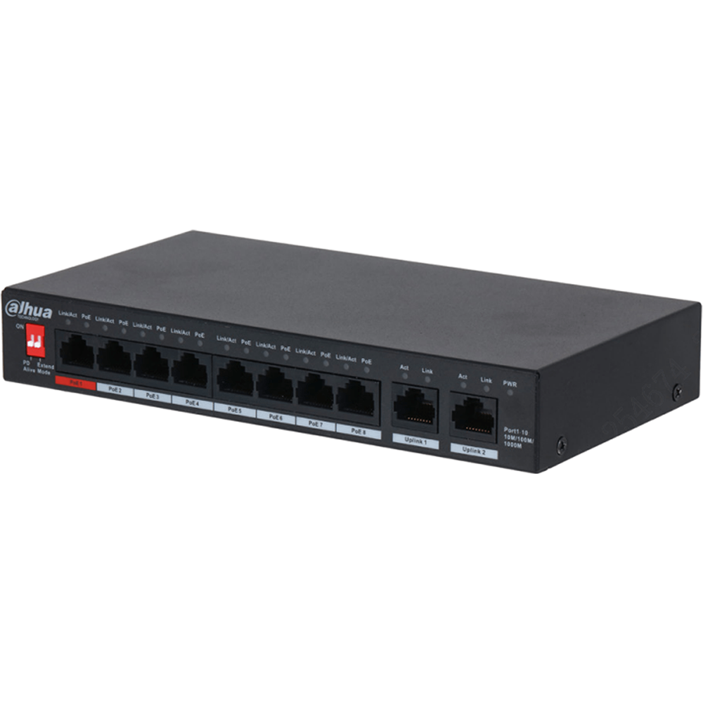 8 port switch dahua